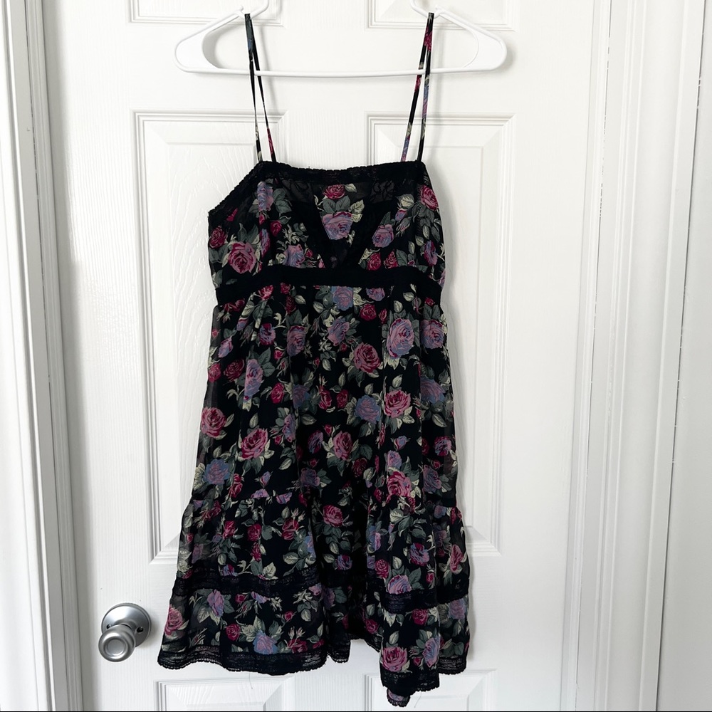 Floral Babydoll Dress